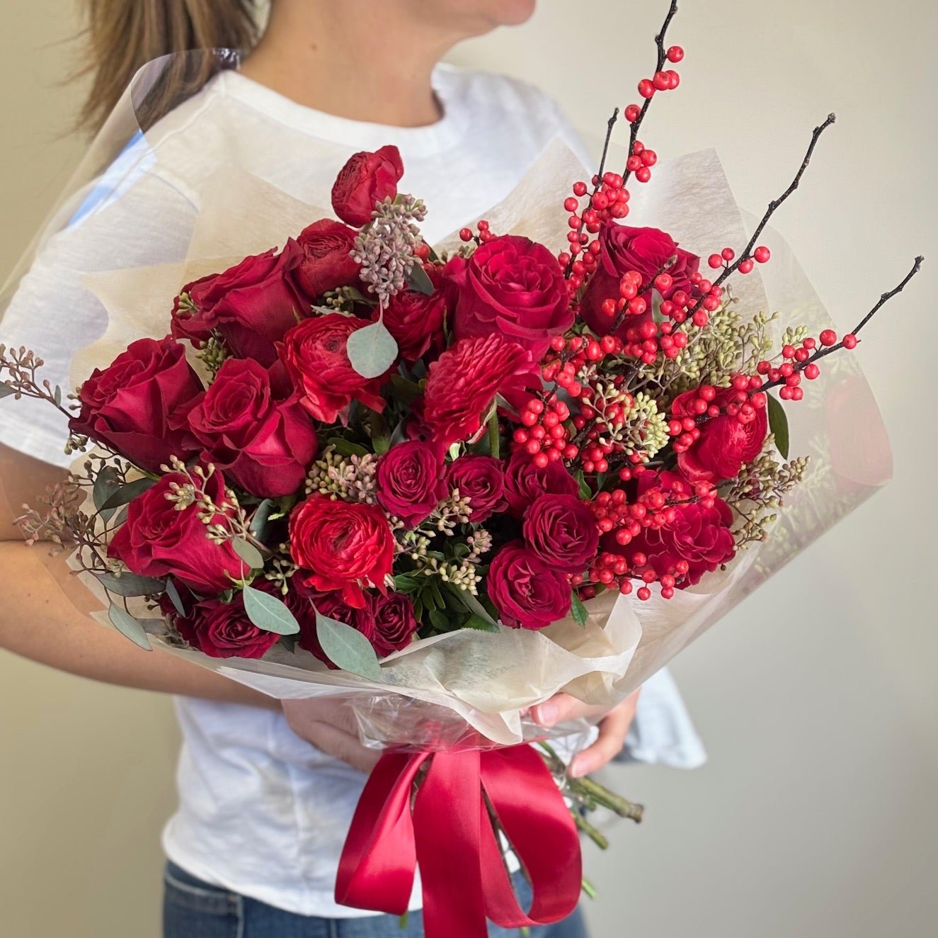 Scarlet Bliss Bouquet