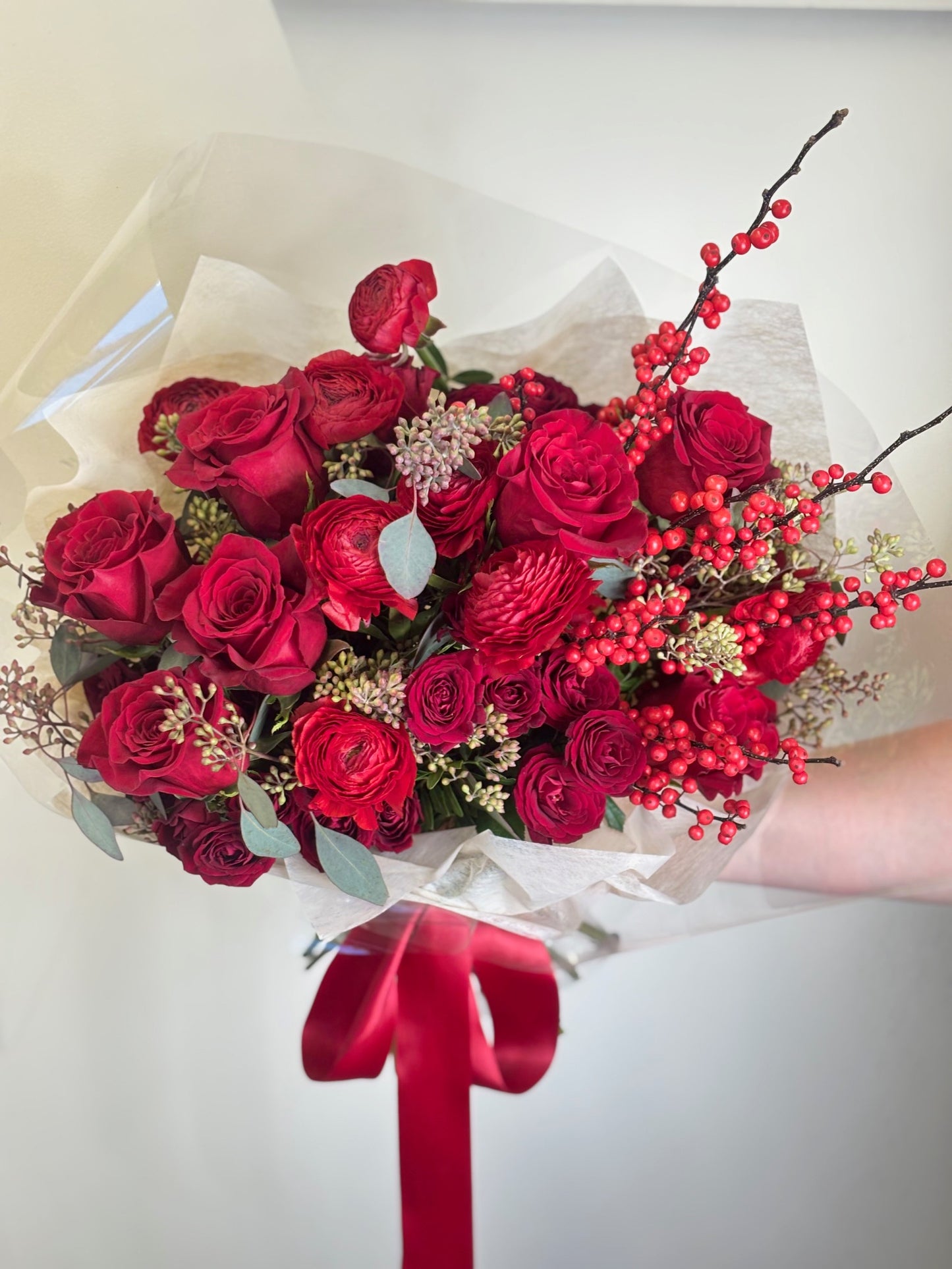 Scarlet Bliss Bouquet
