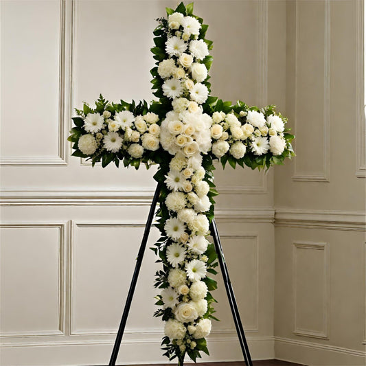 Standing Flower Cross