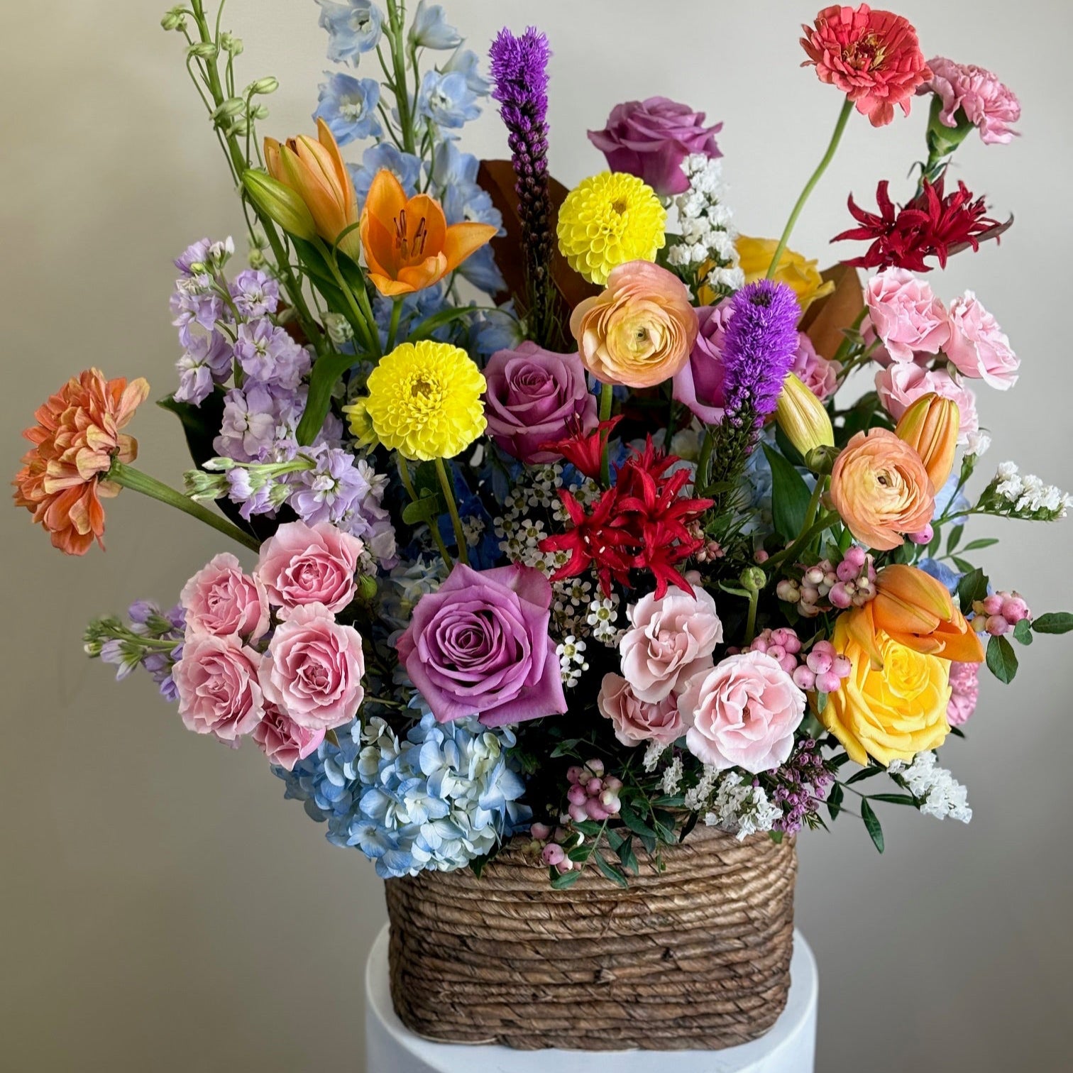 Bloom Cod Luxury Bloom Basket | Cape Cod Florist – Jolie Flower Shop