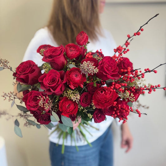 Scarlet Bliss Bouquet